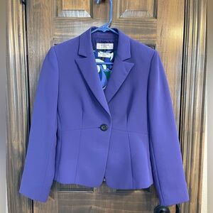2 Piece Stresa ASL Vibrant Purple Blazer and Shell 4P